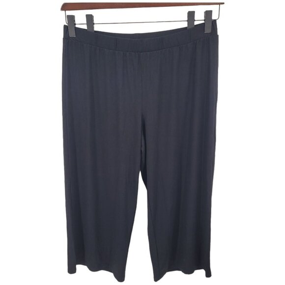 Logo Lori Goldstein Womens size XL black pull on casual stretch pants - Picture 1 of 6